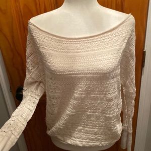 Lucky brand Off the shoulder knit top